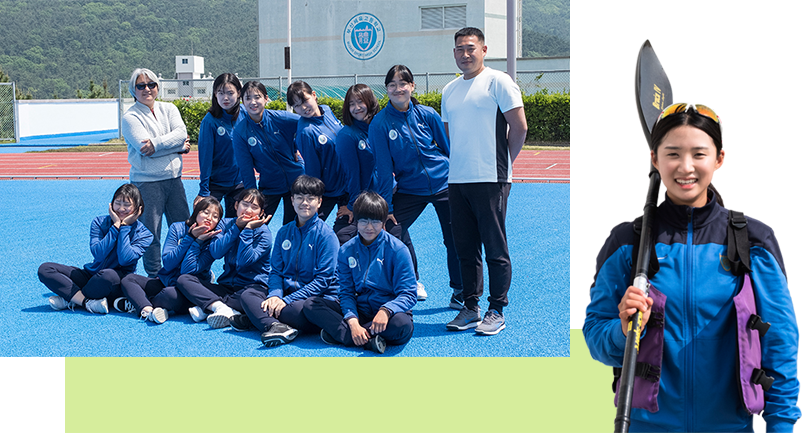 부산체육고등학교 단체사진